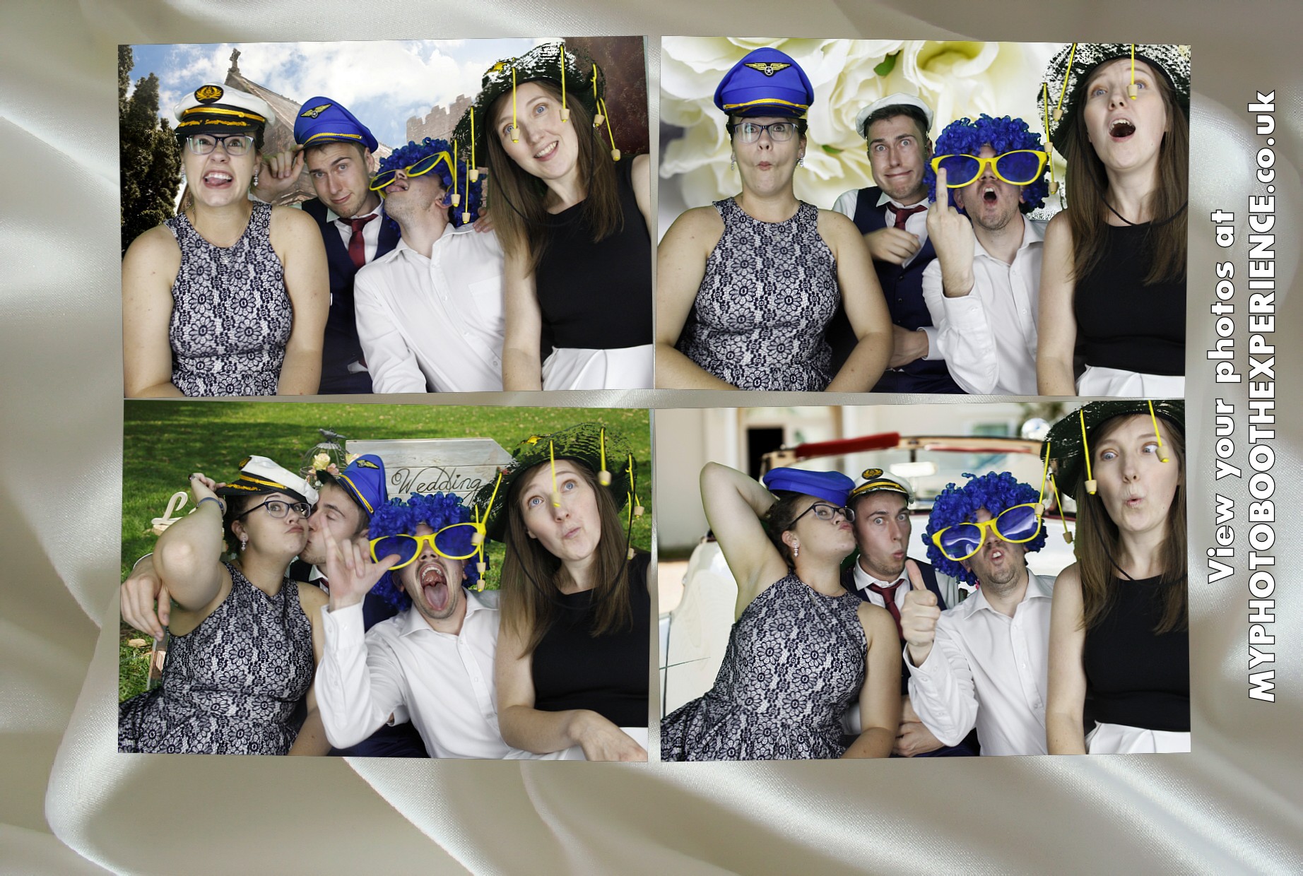 Rebecca and Warren's Wedding | View more photos from the event at gallery.myphotoboothexperience.co.uk/u/MyPhotoBoothExperienceLtd/Rebecca-and-Warrens-Wedding